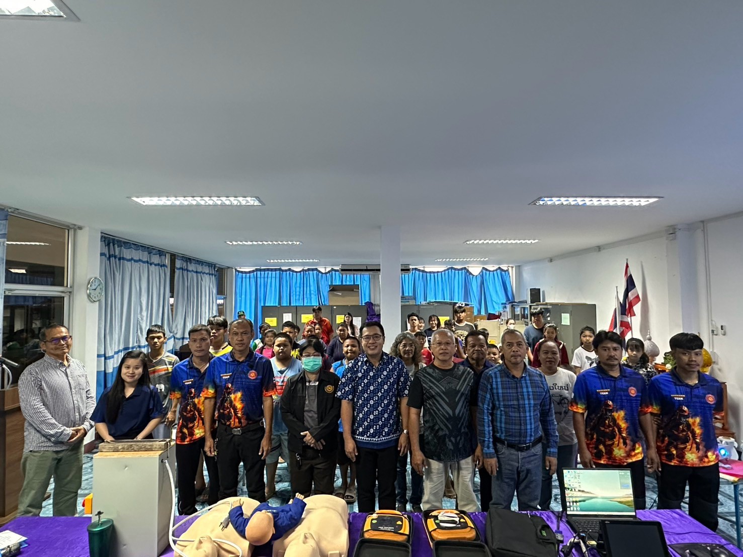 โครงการฝึกอบรมการดับเพลิงเบื้องต้น ประจำปีงบประมาณ 2569 โดยสภาเด็กและเยาวชนตำบลหนองม่วง